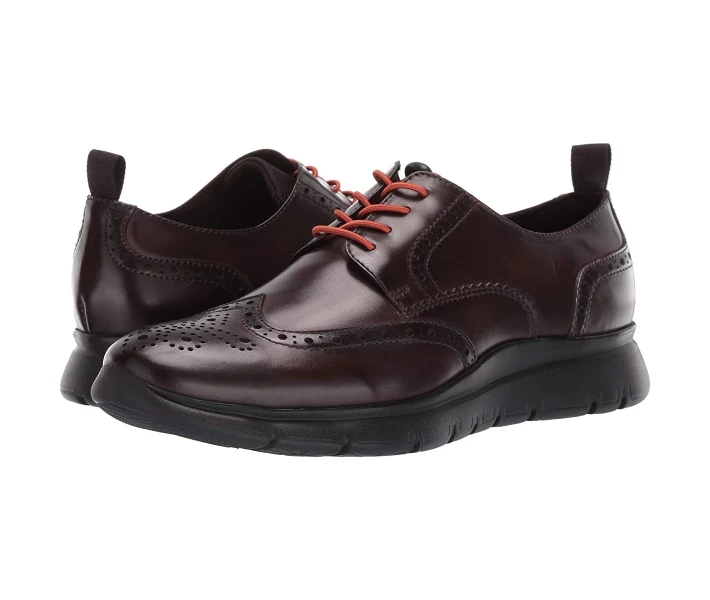 Фото - чоловічу туфлю Туфлі оксфорди Kenneth Cole Trent Lace-Up Brown 42