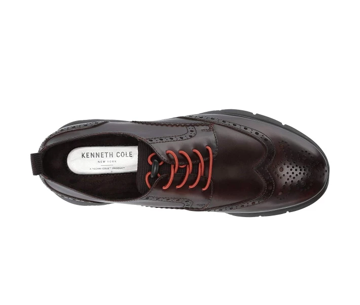 Фото - чоловічу туфлю Туфлі оксфорди Kenneth Cole Trent Lace-Up Brown 42