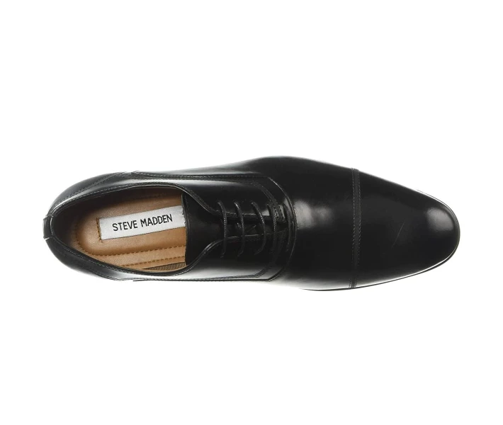 Фото - чоловічу туфлю Туфлі оксфорди Steve Madden Compass Black 40.5