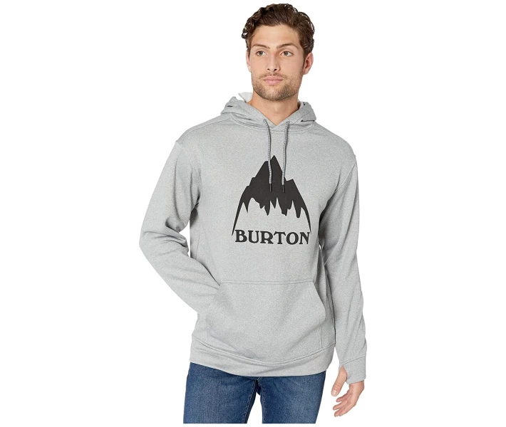 Фото - чоловіче худі Худі Burton Oak Mountain Gray Heather XS