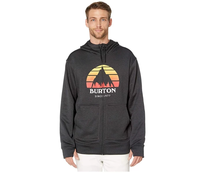 Фото - чоловіче худі Худі Burton Oak Sunset True Black Heather S