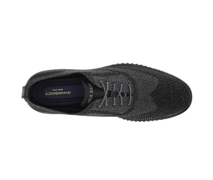 Фото - чоловічу туфлю Туфлі оксфорди Cole Haan 2.Zerogrand Stitchlite Oxford Black/Magnet/Black 44