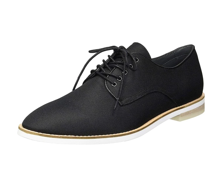 Фото - чоловічу туфлю Туфлі оксфорди Calvin Klein Atlee Black Ballistic Nylon 42