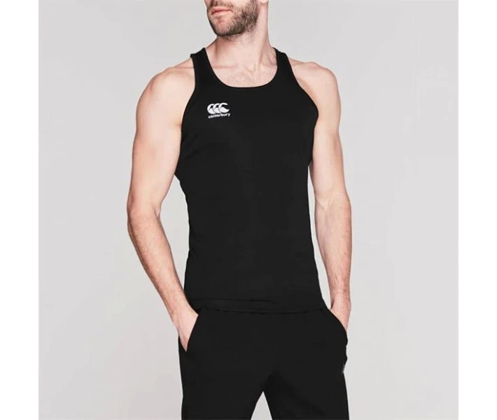 Фото - чоловічу майку Майка Canterbury Poly Singlet Black M