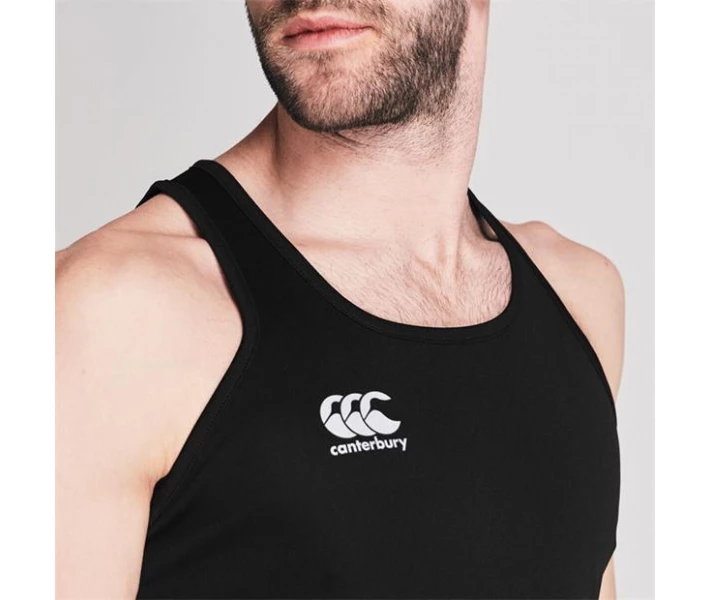 Фото - чоловічу майку Майка Canterbury Poly Singlet Black M