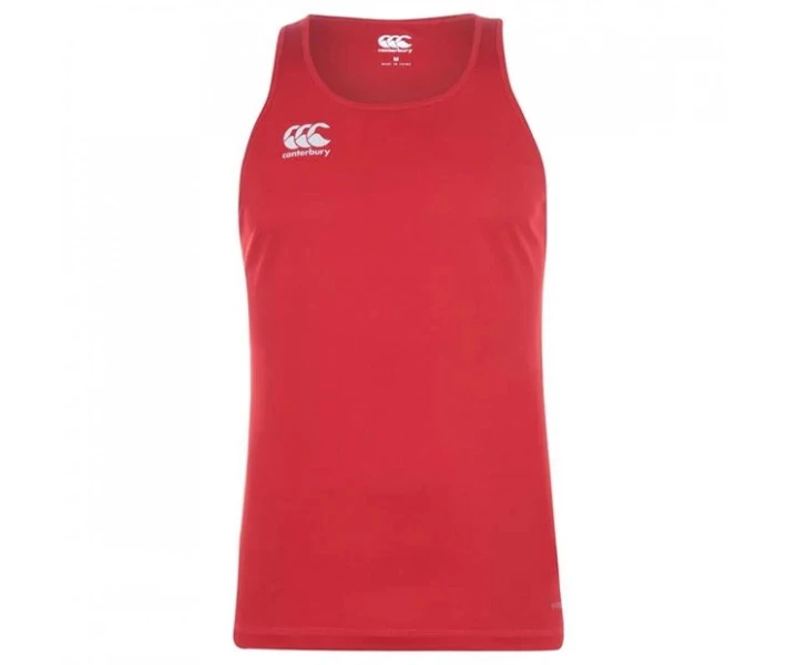 Фото - чоловічу майку Майка Canterbury Poly Singlet Red S