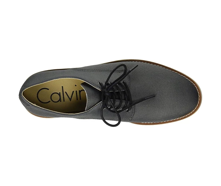 Фото - чоловічу туфлю Туфлі оксфорди Calvin Klein Atlee Grey Ballistic Nylon 46