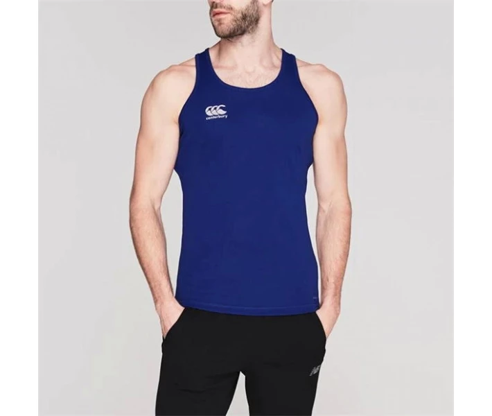 Фото - чоловічу майку Майка Canterbury Poly Singlet Royal XL