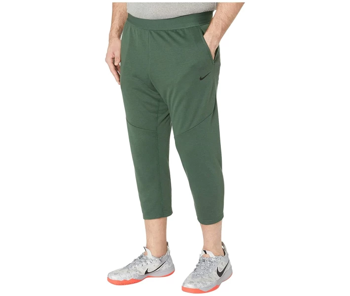 Фото - чоловічі спортивні штани Штани спортивні Nike Big & amp; Tall Dry Fleece Pants 3QT Hyper Dry Galactic Jade / Black L Tall