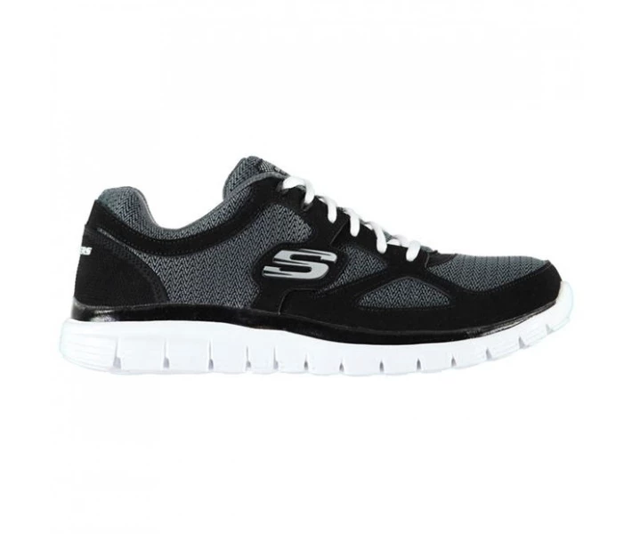 Фото - чоловічий кросівок Кросівки Skechers Flex Agoura Trainers Black/Grey 45