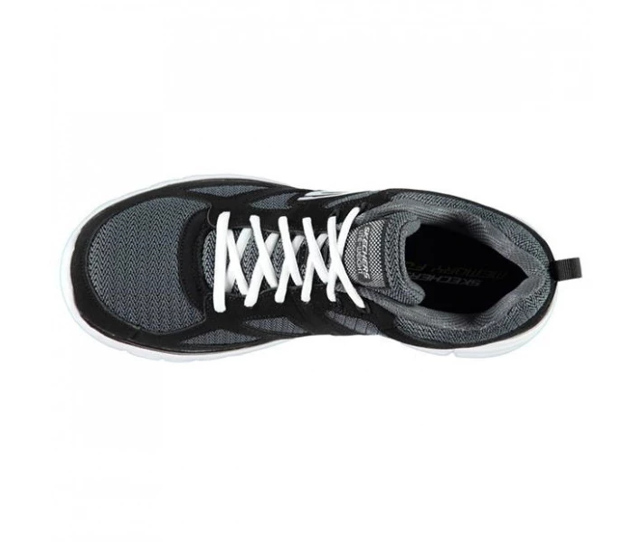 Фото - чоловічий кросівок Кросівки Skechers Flex Agoura Trainers Black/Grey 45