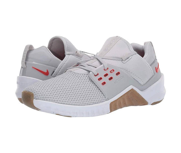 Фото - чоловічий кросівок Кросівки Nike Free Metcon 2 Pure Platinum/Habanero Red 42
