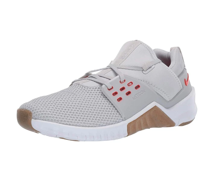 Фото - чоловічий кросівок Кросівки Nike Free Metcon 2 Pure Platinum/Habanero Red 42