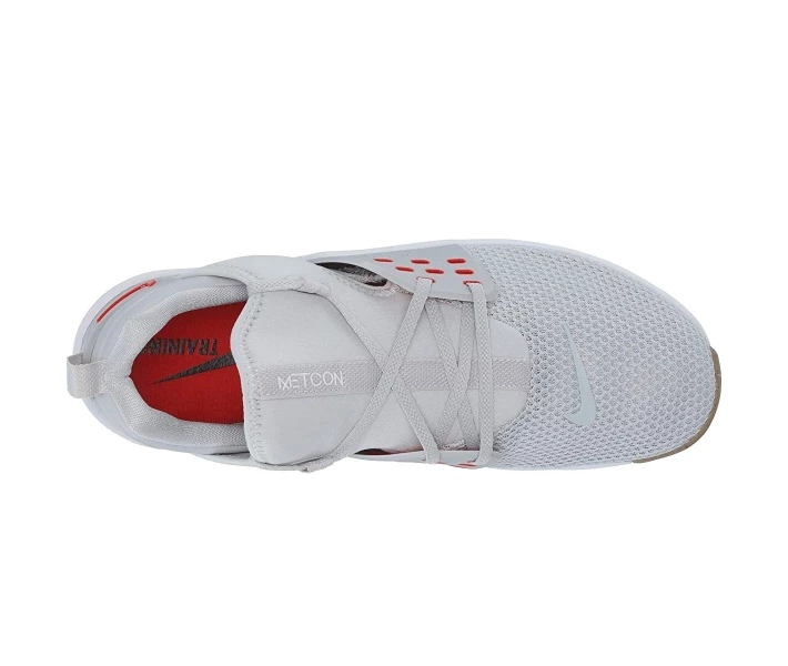 Фото - чоловічий кросівок Кросівки Nike Free Metcon 2 Pure Platinum/Habanero Red 42