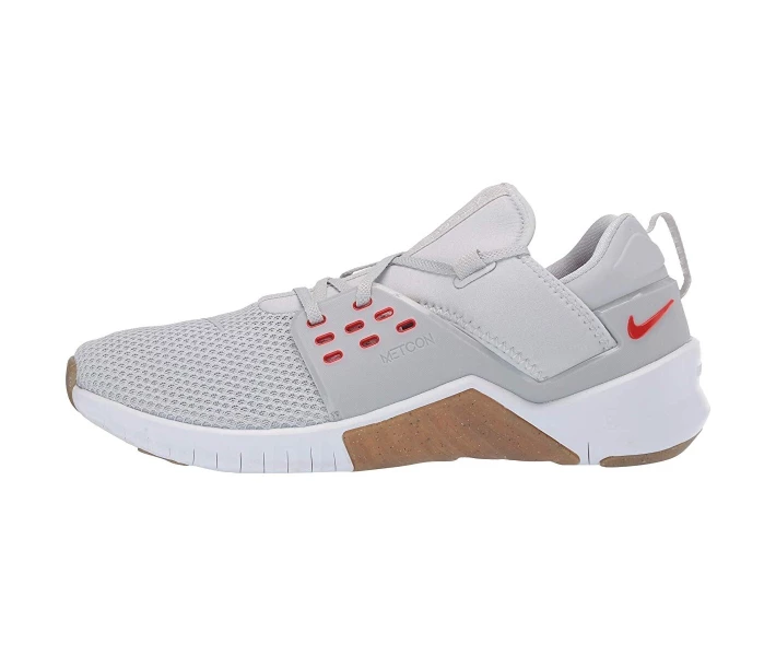Фото - чоловічий кросівок Кросівки Nike Free Metcon 2 Pure Platinum/Habanero Red 42