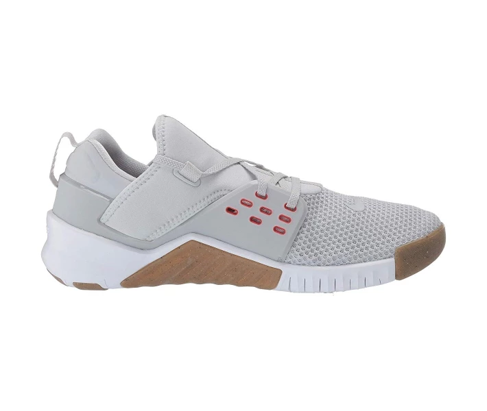 Фото - чоловічий кросівок Кросівки Nike Free Metcon 2 Pure Platinum/Habanero Red 42