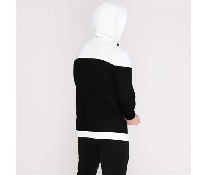 Фото - чоловіче худі Худі Nike Flc FZip Hood Sn03 Black / White S