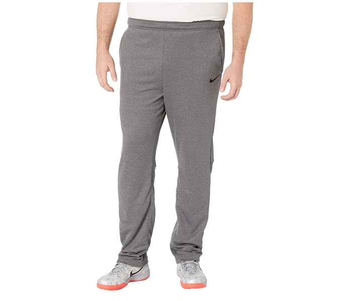Фото - чоловічі спортивні штани Штани спортивні Nike Big & amp; Tall Dry Pants Regular Fleece Charcoal Heather / Black 4XL
