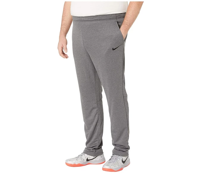 Фото - чоловічі спортивні штани Штани спортивні Nike Big & amp; Tall Dry Pants Regular Fleece Charcoal Heather / Black 4XL