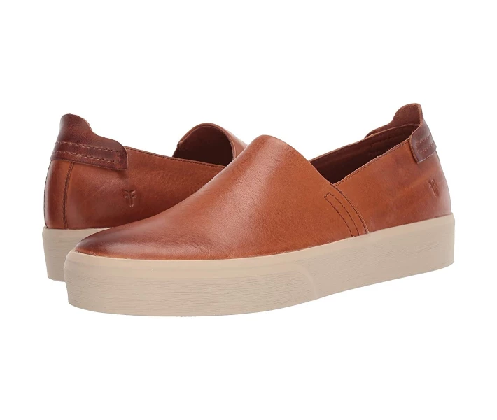 Фото - чоловічий сліпон Сліпони Frye Beacon Slip-On Caramel Tumbled Veg Tan 45
