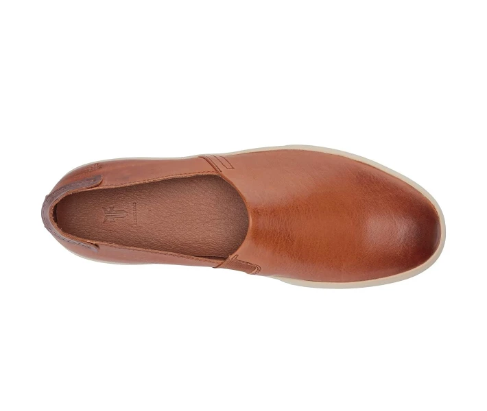 Фото - чоловічий сліпон Сліпони Frye Beacon Slip-On Caramel Tumbled Veg Tan 45