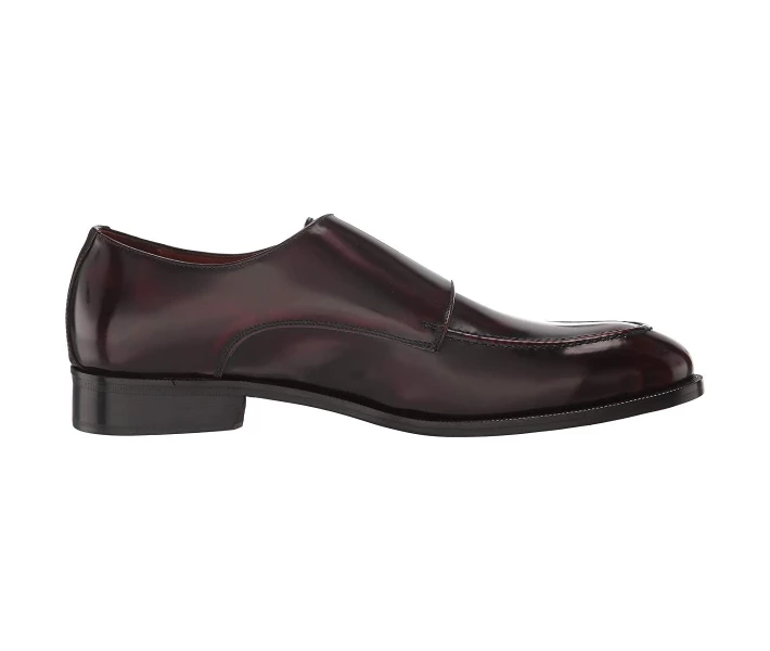 Фото - чоловічу туфлю Туфлі оксфорди Massimo Matteo Veneto Double Monk Bordo Veneto Leather 43