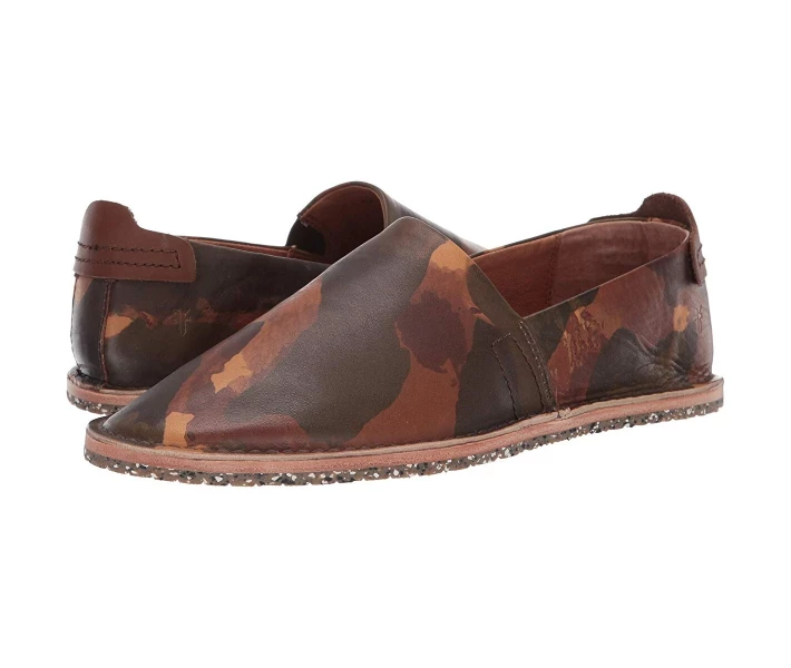 Фото - чоловічу туфлю Туфлі лофери Frye Montauk A-Line Camo Printed Veg Tan 42