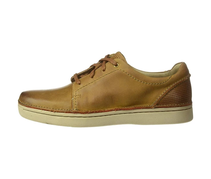 Фото - чоловічий кросівок Кросівки Clarks Kitna Stride Tan Leather 42.5