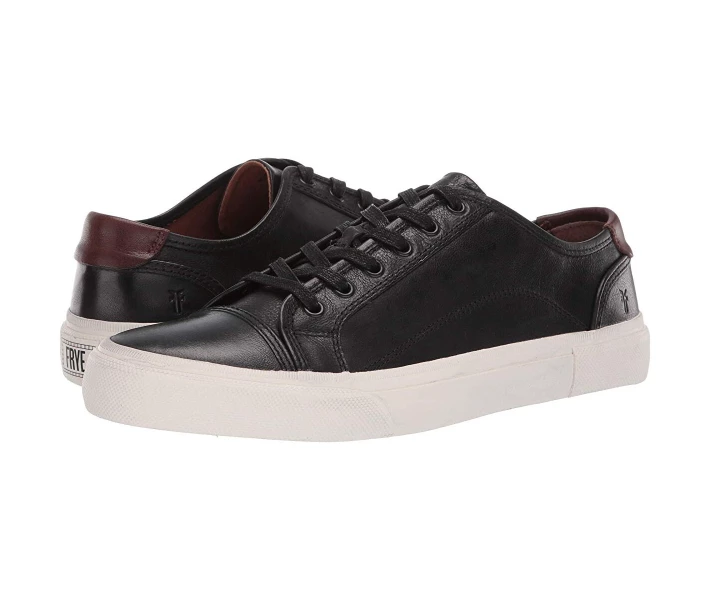 Фото - чоловічий кросівок Кросівки Frye Ludlow Cap Lowlace Black/White Waxed Full Veg 43