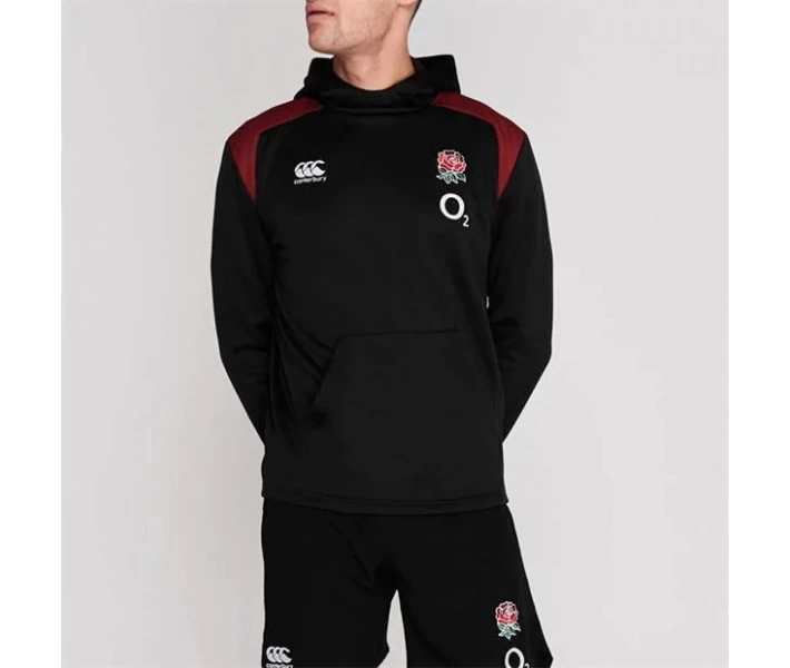Фото - чоловіче худі Худі Canterbury England Rugby Black S