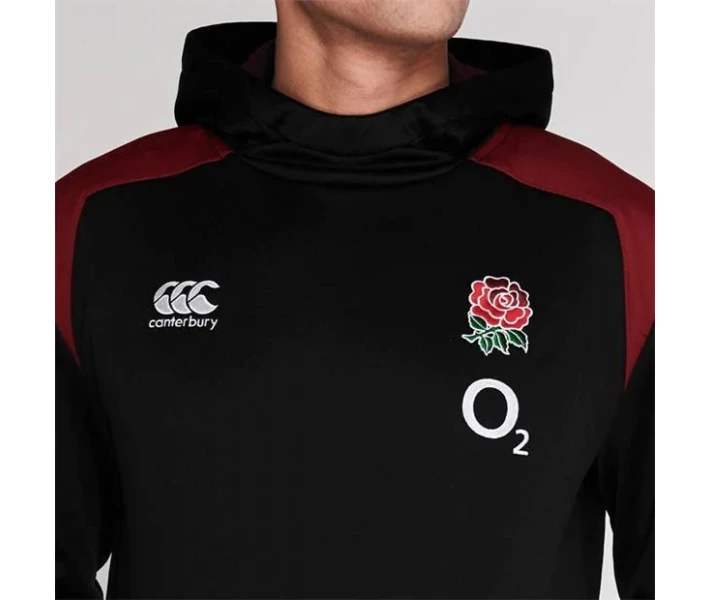 Фото - чоловіче худі Худі Canterbury England Rugby Black S