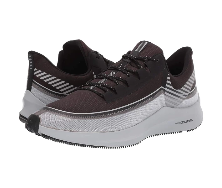 Фото - чоловічий кросівок Кросівки Nike Zoom Winflo 6 Shield Black/Reflect Silver/Wolf Grey 40.5