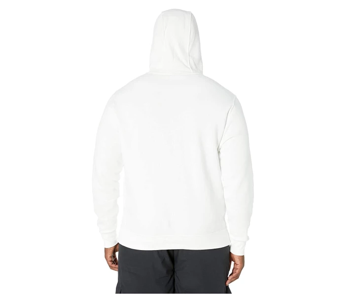 Фото - чоловічу толстовку Футболка Nike Big & Tall NSW Club Pullover Graphic White / White / Black 2XL Tall