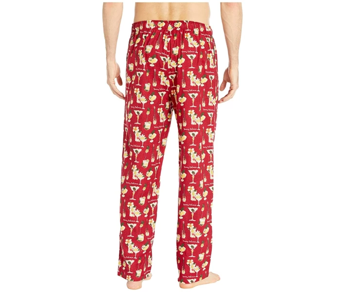 Фото - чоловічі домашні штани Штани домашні Tommy Bahama Cheers Flannel Pants Holiday Cheer Red XL