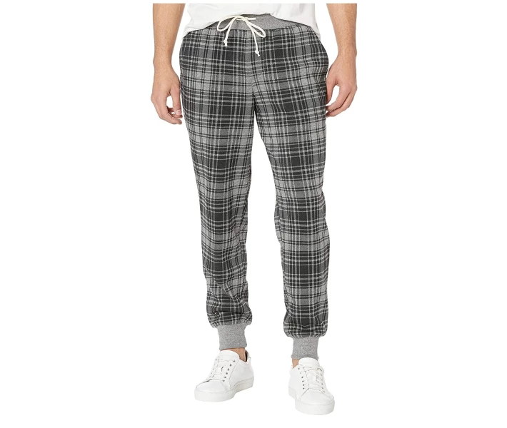 Фото - чоловічі спортивні штани Штани Alternative Dodgeball Eco Fleece Pants Grey Cabin Plaid L