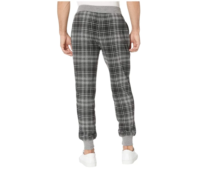 Фото - чоловічі спортивні штани Штани Alternative Dodgeball Eco Fleece Pants Grey Cabin Plaid L