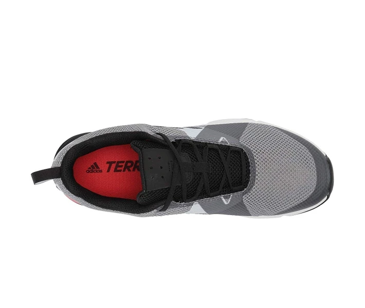 Фото - чоловічий кросівок Кросівки Adidas Terrex Two Grey Three/Black/Active Red 39.3
