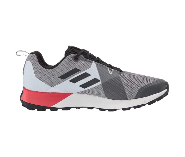 Фото - чоловічий кросівок Кросівки Adidas Terrex Two Grey Three/Black/Active Red 39.3