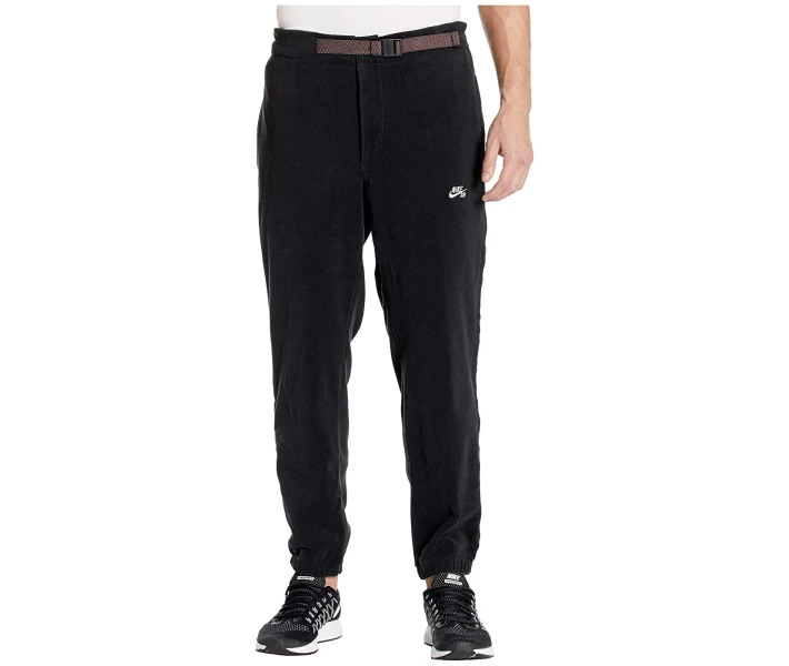 Фото - чоловічі спортивні штани Штани спортивні Nike SB Novelty Fleece Pants Black / White XXL