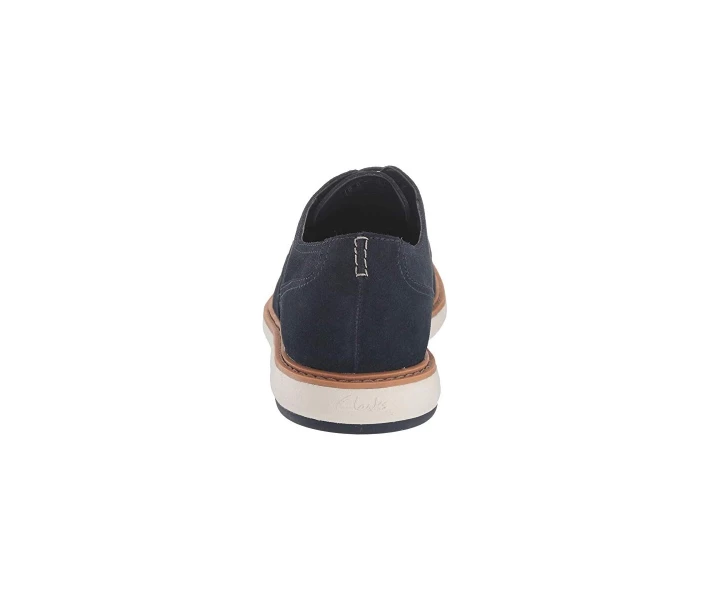 Фото - чоловічу туфлю Туфлі оксфорди Clarks Draper Wing Navy Suede 41