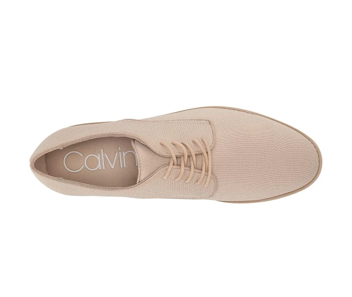 Фото - чоловічу туфлю Туфлі оксфорди Calvin Klein Atlee Light Sand Knit 40.5