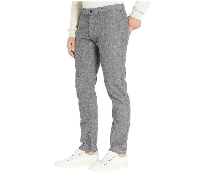 Фото - чоловічі штани Штани J.Crew 484 Slim-Fit Pants in Stretch Brushed Twill Salt & Pepper 33W 32L