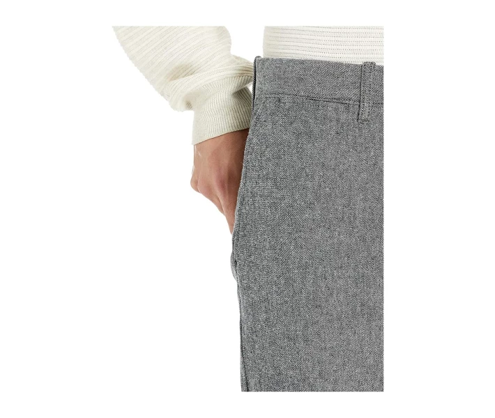 Фото - чоловічі штани Штани J.Crew 484 Slim-Fit Pants in Stretch Brushed Twill Salt & Pepper 33W 32L