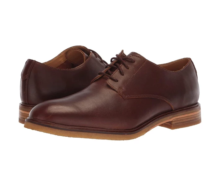 Фото - чоловічу туфлю Туфлі оксфорди Clarks Clarkdale Moon Dark Tan Leather 2 42
