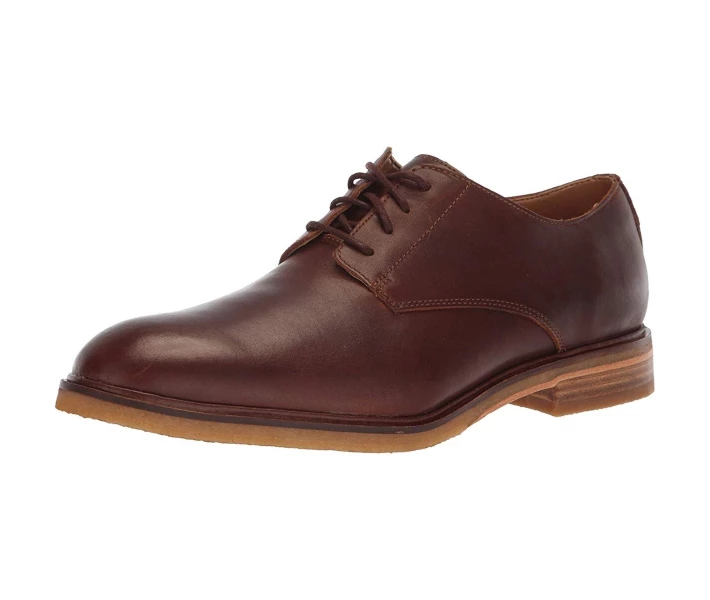 Фото - чоловічу туфлю Туфлі оксфорди Clarks Clarkdale Moon Dark Tan Leather 2 42