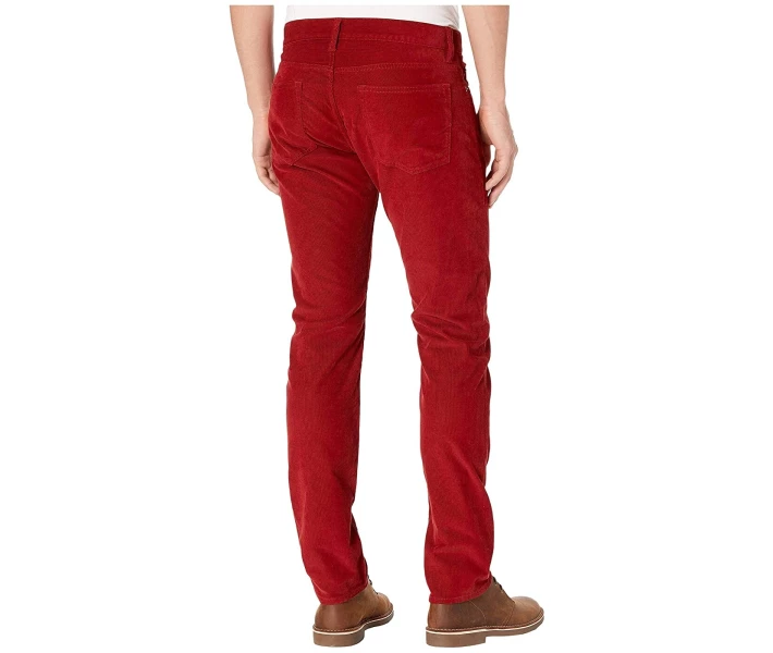 Фото - чоловічі штани Штани J.Crew 484 Slim-Fit Pant in Corduroy Fireside Red 32W 32L