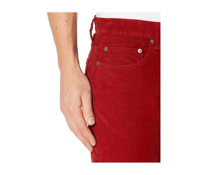 Фото - чоловічі штани Штани J.Crew 484 Slim-Fit Pant in Corduroy Fireside Red 32W 32L