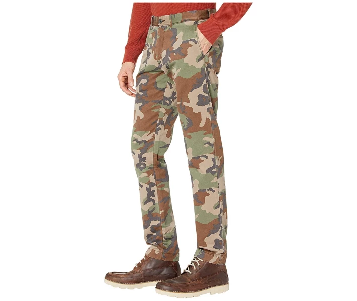 Фото - чоловічі штани Штани J.Crew 484 Slim-Fit Pant in Camouflage Broken-In Chino Khaki Grey 34W 32L