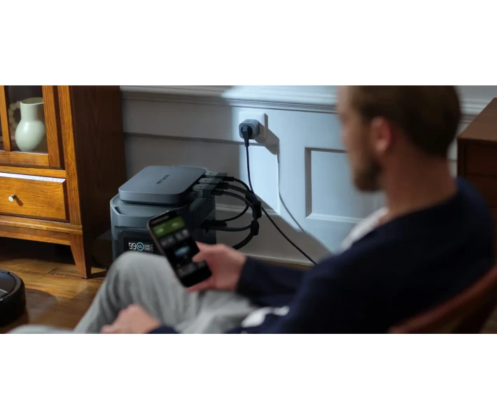 Фото - зарядну станцію Комплект енергонезалежності EcoFlow PowerStream 800W та зарядна станція Delta Pro 3600Wh