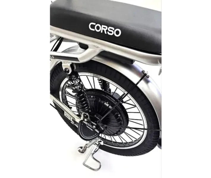 Електровелосипед двомісний CORSO (600W, 60V,18Ah) Сірий купити в